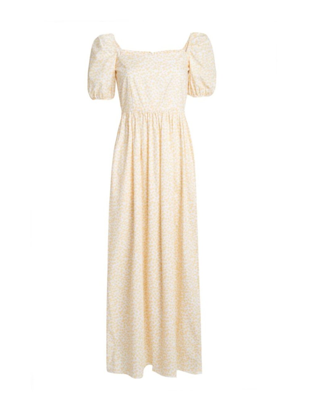 Cocoshop Short-Sleeve Maxi Dress, sz M